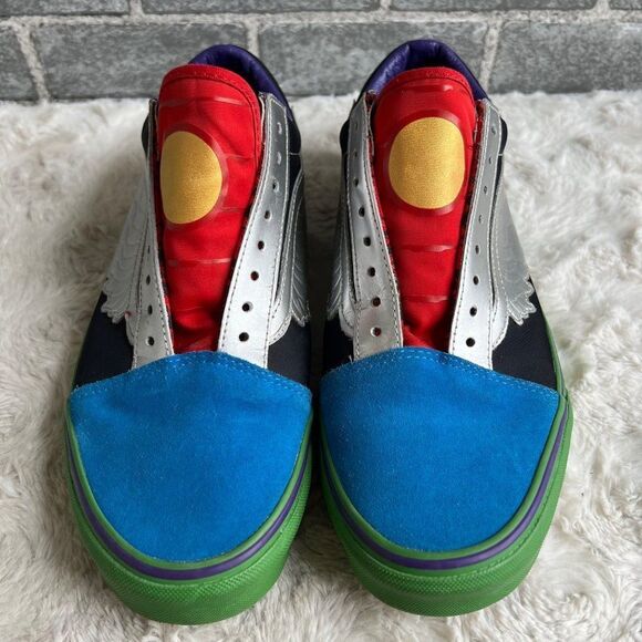 Vans x Marvel Avengers Old Skool Skate Shoes Size 10 - Picture 6 of 10